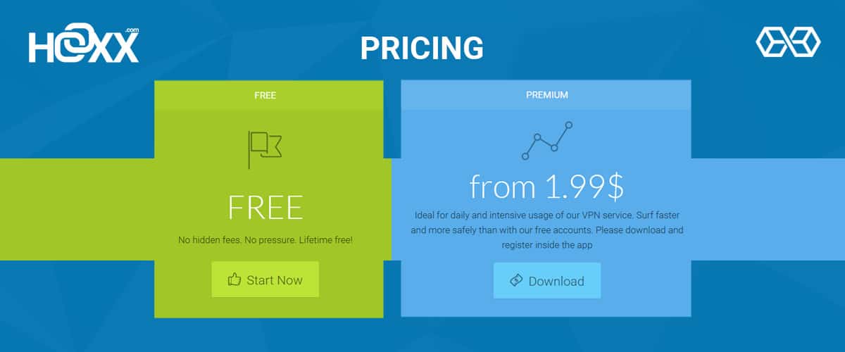 Цены на Hoxx VPN